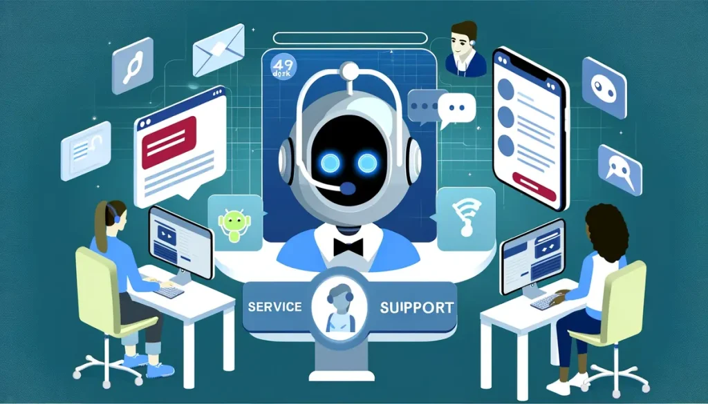 Service desk chatbots