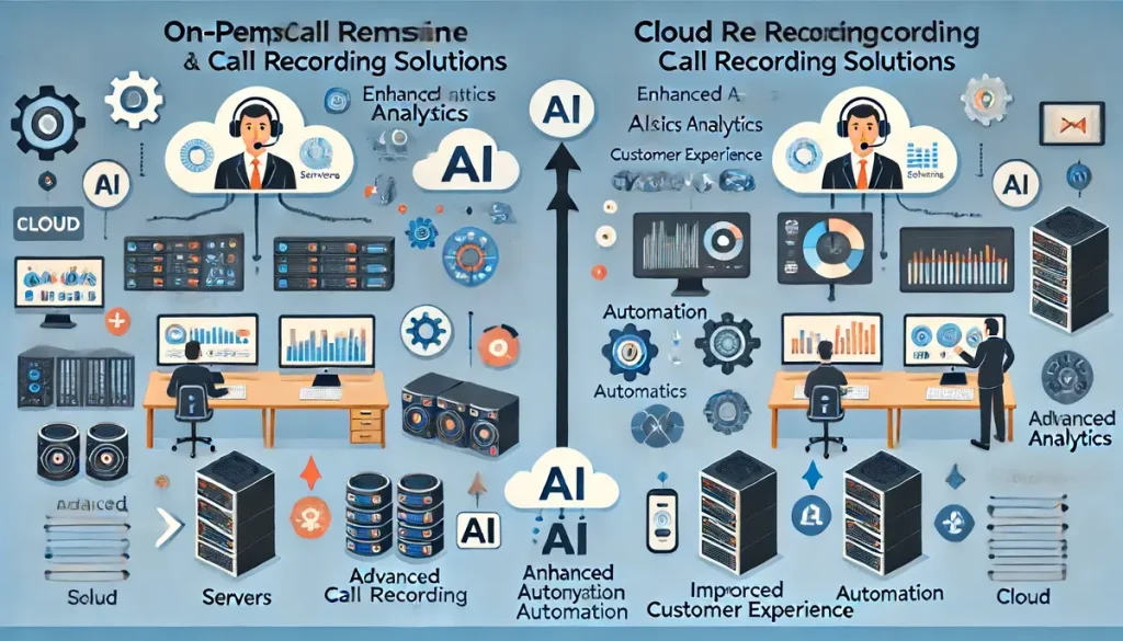 Cloud Call Recording Vs On-Premise Recording