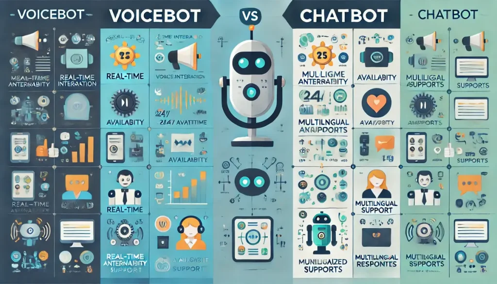 Voicebot vs. Chatbot