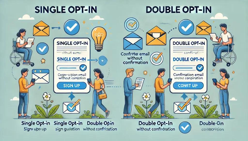 Single Opt-in vs. Double Opt-in