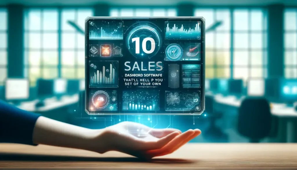 Sales Dashboard Software