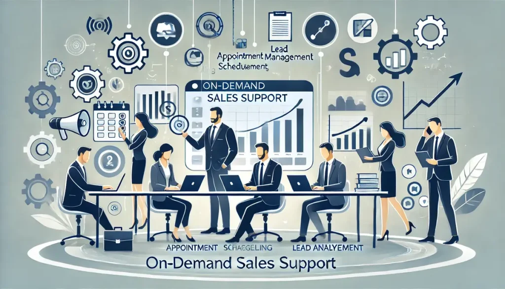 On-demand sales support