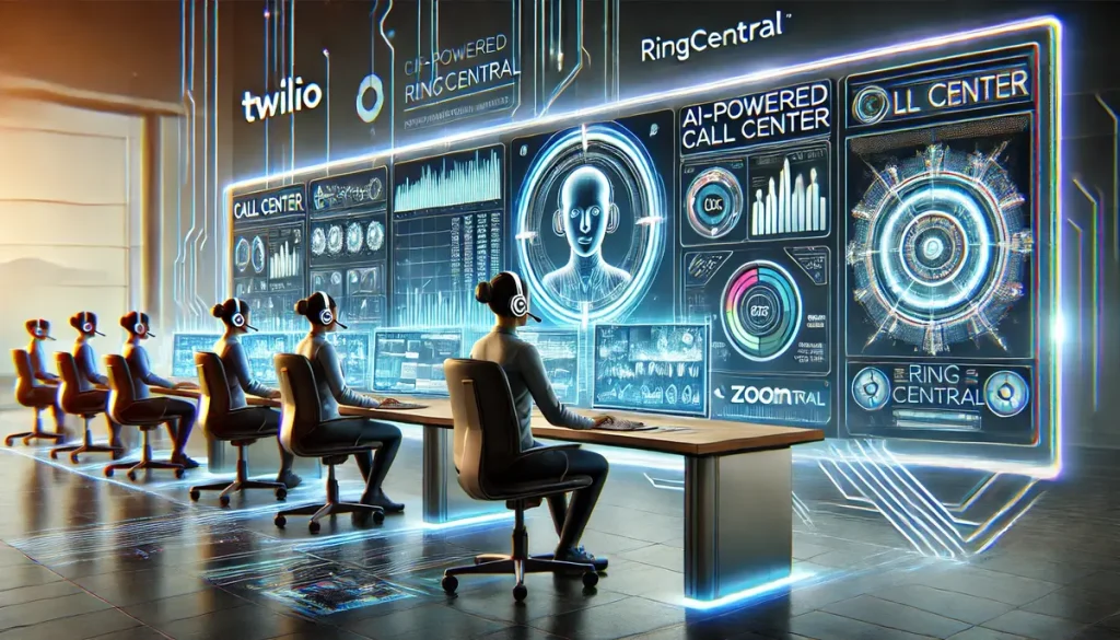 RingCentral and Zoom in AI Call Centers