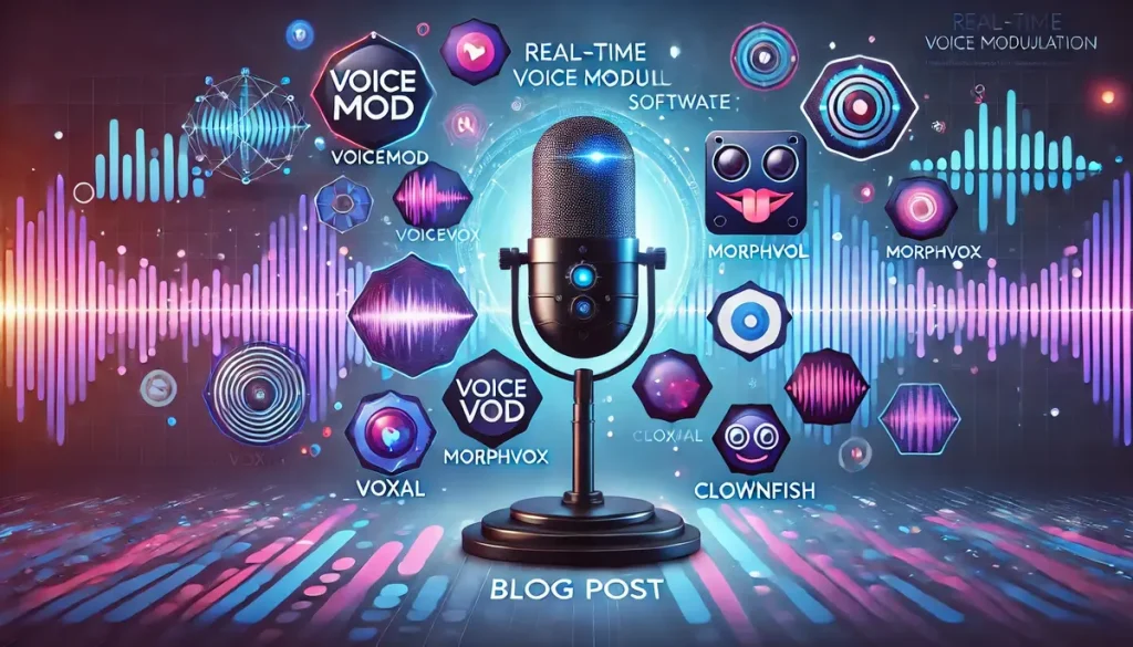 Real-time voice modulation