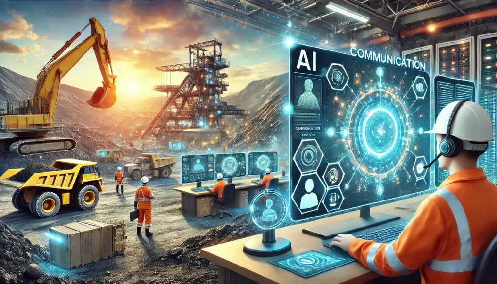 AI call centers for mining operations