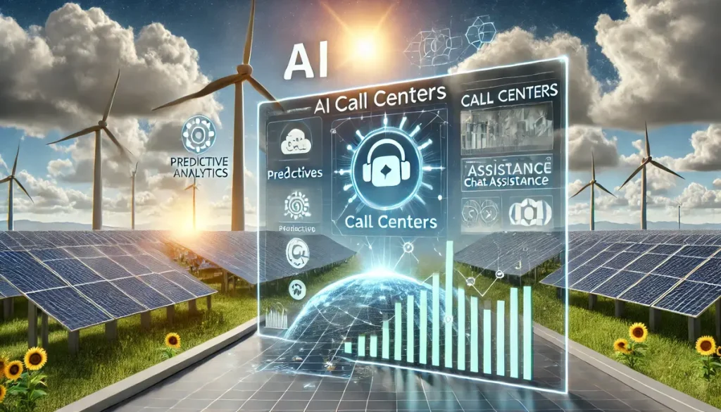 AI Call Center for solar and wind energy services